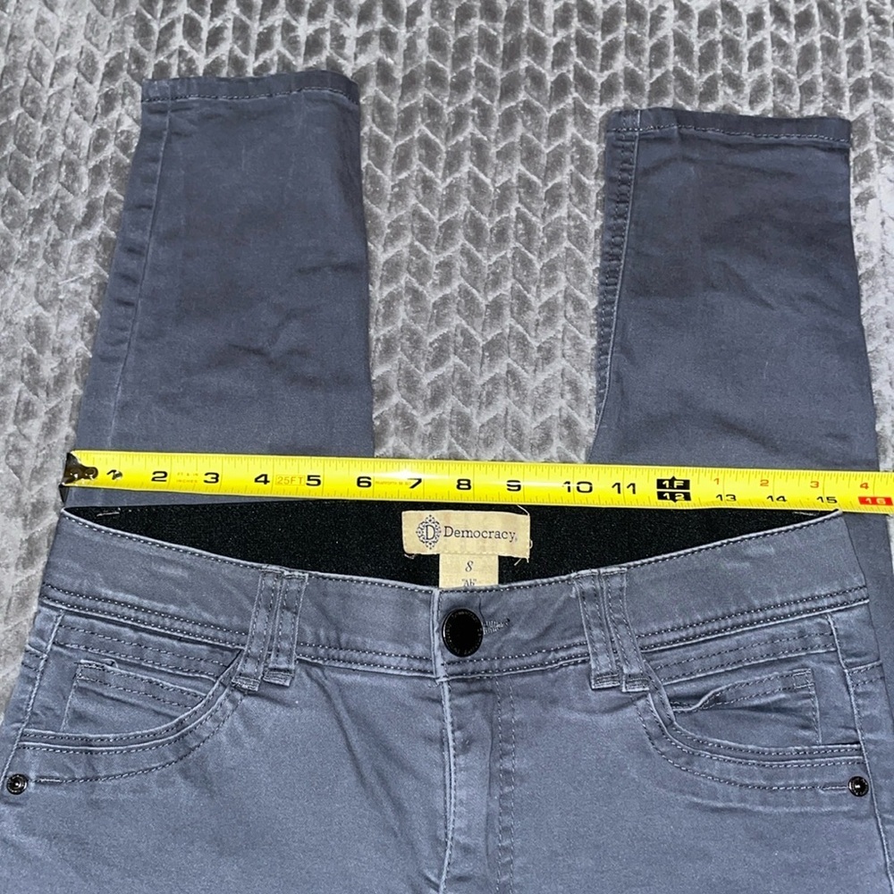Democracy “Ab” technology Jeans.  Size 8.‎ Skinny Jeans. - Picture 9 of 11